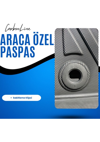Cıtroen E-C4X Lektrikli 2023 ve Sonrası 3D Carbonline Araca Özel Paspas modelleri