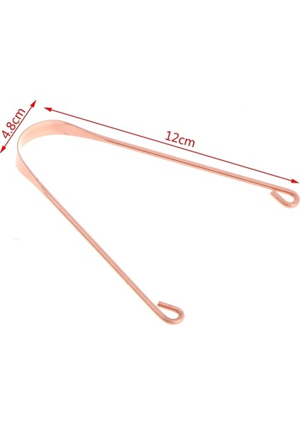 Saf Bakır Dil Temizleme Aleti 12 cm Uzunlukta Etkili Temizlik indirimleri