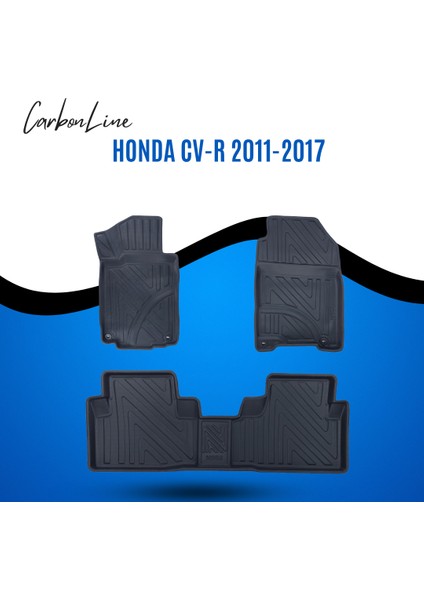 Honda Cr-V 2011-2017 3D Carbonline Araca Özel Paspas