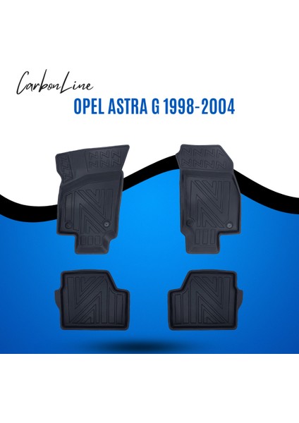 Opel Astra G 1998-2004 3D Carbonline Araca Özel Paspas