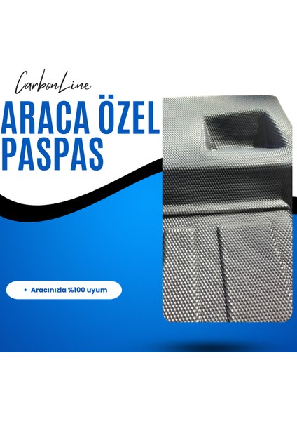 Opel E-Corsa Elektrikli 3D Carbonline Araca Özel Paspas indirimleri