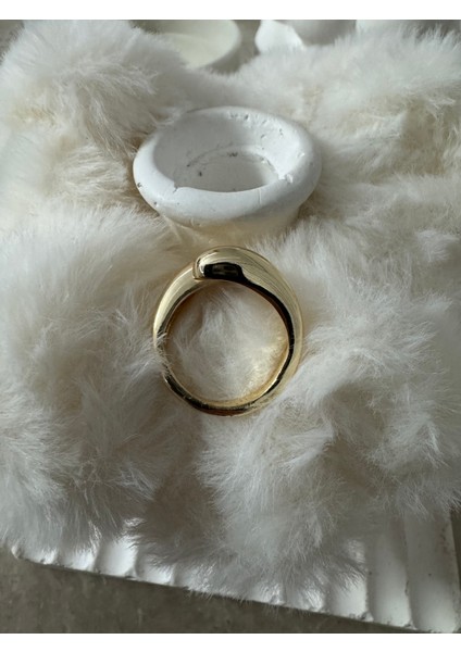 Bombe Sarmal Ayarlanabilir Gold Yüzük fırsatları