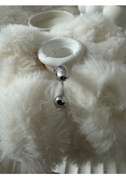 Orta Açık Bombe Silver Ayarlanabilir Yüzük fırsatları