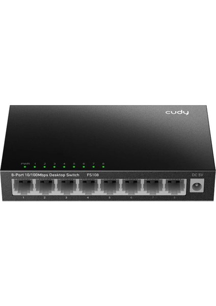 8-Port 10/100 Mbps Metal Switch