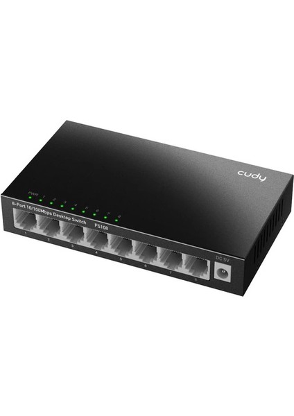 8-Port 10/100 Mbps Metal Switch fiyatları