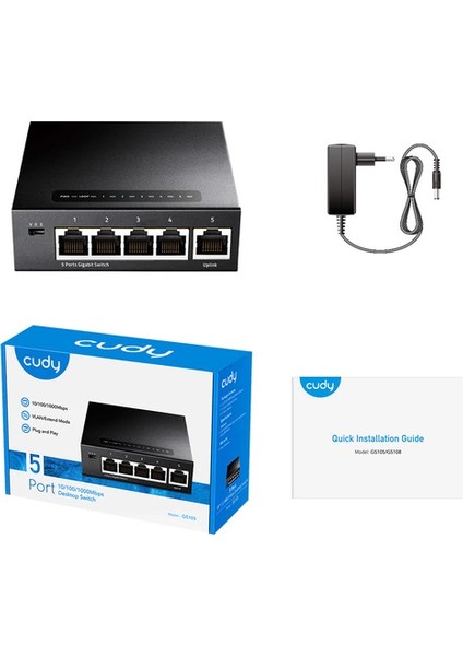 5-Port Gigabit Metal Switch modelleri