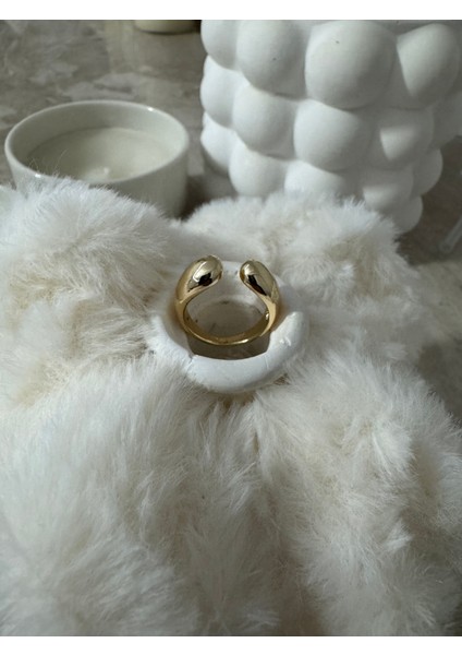 Orta Açık Bombe Gold Ayarlanabilir Yüzük fırsatları