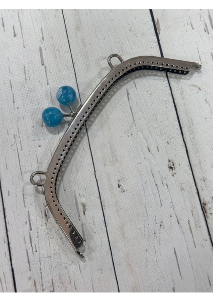 Çanta ve Cüzdan Klips Boncuklu Model Gümüş 23 cm fiyatları