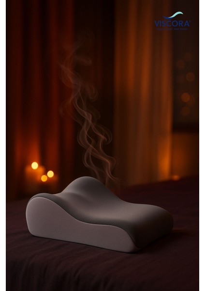 Afrodizyak Kokulu Visco Köpük Yastık – Aromaterapi ile Romantik ve Huzurlu Uyku Deneyimi