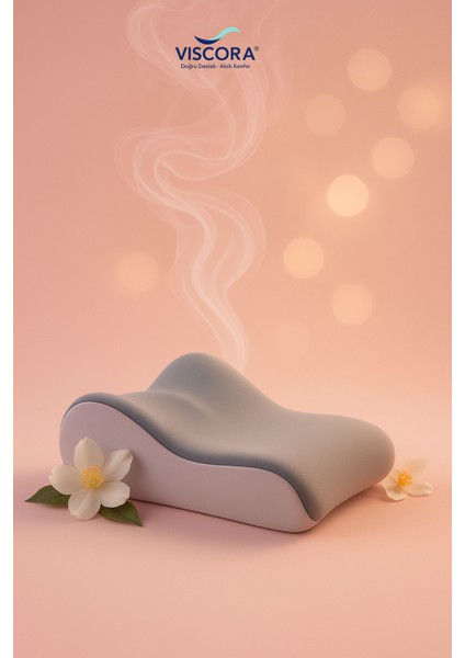 Afrodizyak Kokulu Visco Köpük Yastık – Aromaterapi ile Romantik ve Huzurlu Uyku Deneyimi fiyatları