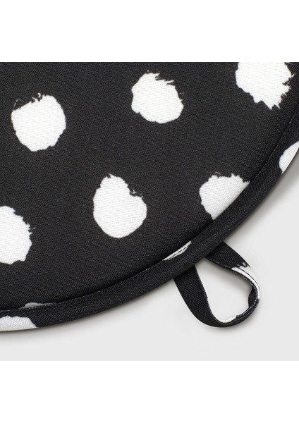 Angsfraken Sandalye Minderi Siyah Beyaz 36 cm fırsatları