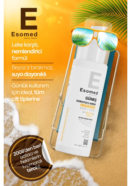 Güneş Kremi Seti Yüksek Koruyucu Uva Uvb Güneş Kremi - Hassas Ciltler Için Çocuk Güneş Kremi SPF50+ modelleri