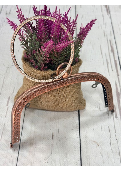 Çanta ve Cüzdan Klips Taşlı Halkalı Model 18.5 cm modelleri