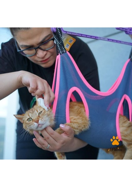 Kedi Köpek Bakım Hamağı+2 Li S Çelik Kanca