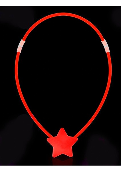 Glow Stick Yıldız Kolye - Glow Kolye - Glow Stick Partisi Yıldız Kolye 6 Adet (5047) fırsatları