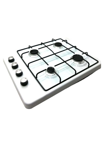 4lü Doğalgazlı Beyaz N.g Set Üstü Ocak (5047)