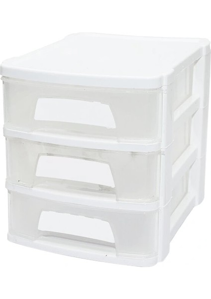 Tonton - No:1 Çekmece 3 Katlı 18.5X27X22.2CM (5047)
