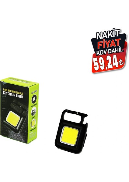 3ın1 Mıknatıslı USB Şarjlı Fener - Anahtarlık - Pratik Kapak Açacak (5047) fiyatları