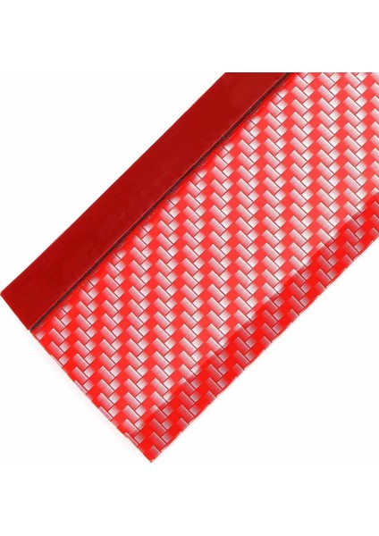 Kırmızı Renkli 2,5 Metre Araba Oto Ön Tampon Koruyucu Kauçuk Pratik Tampon Şerit Bant Döşeme Kiti (5047) modelleri