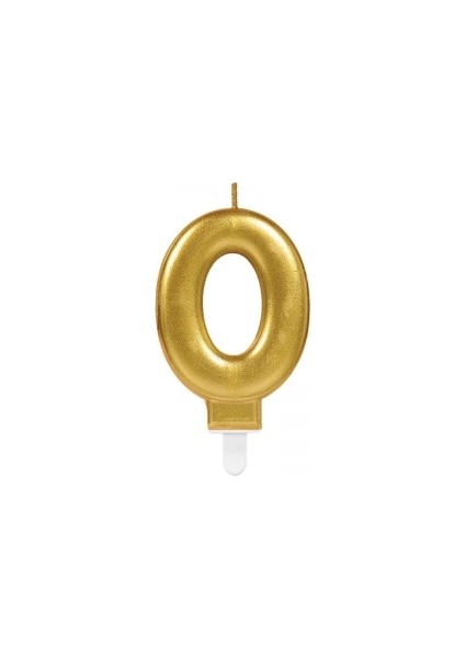 0 Rakam Mum Gold Renk (5047)