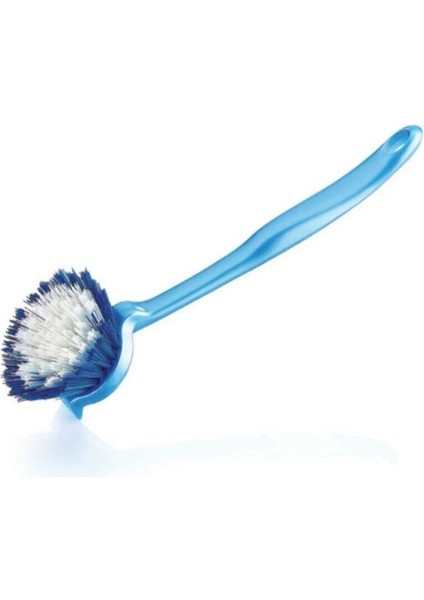Plastik Tek Bulaşık Fırçası Kir Kazıma Uçlu (5047)