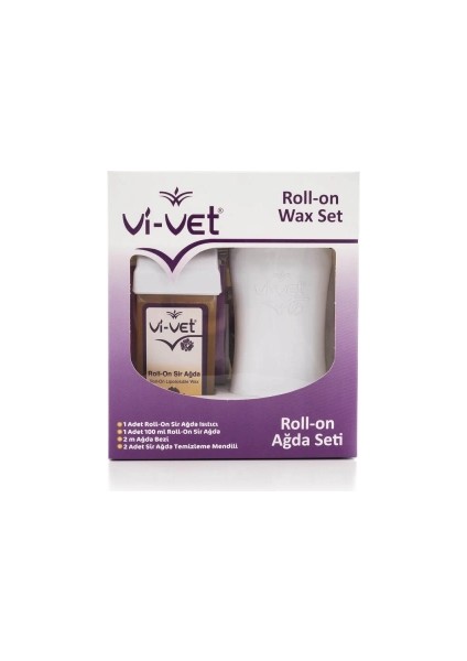 Set Kutulu 2 Parça Roll-On Kartuş - Ağda Isıtıcı (5047)