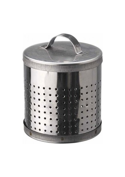 Çelik Büyük Demlik Içi Çay Süzgeç Yükseklik= 7cm Çap= 6cm (5047)