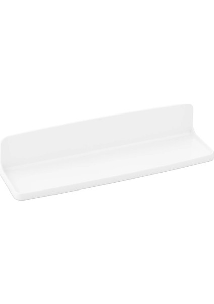 Zen Etejer Beyaz Sert Plastik Yapışkanlı - Duvara Monte 8X29.5CM (5047)