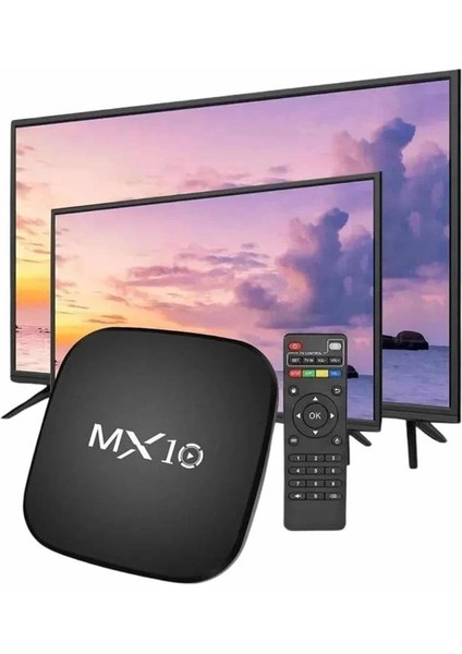Mx Box Android Tv Media Sound 4K Ultra Hd Görüntü Kaliteli fırsatları