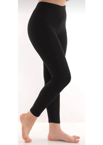 Kadın Siyah Termal Tayt Içi Şardonlu modelleri