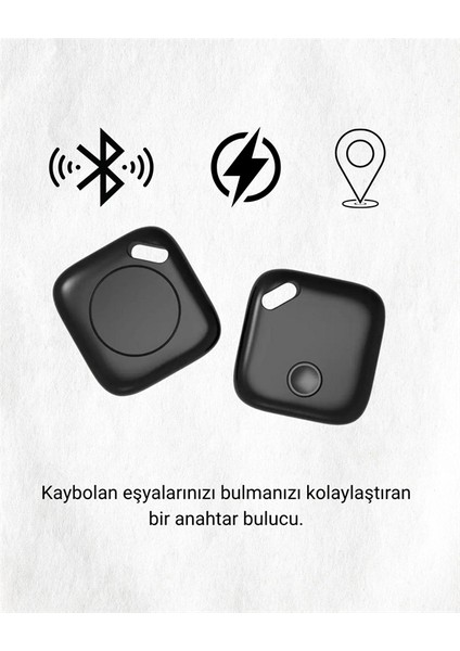 Ios & Android Uyumlu Smart Tag | Uzun Pil Ömrü | Bul Uygulaması ile Entegre Akıllı Takip Cihazı fiyatları
