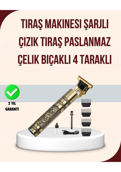 Titreşim Motorlu Erkek Saç ve Sakal Düzeltici