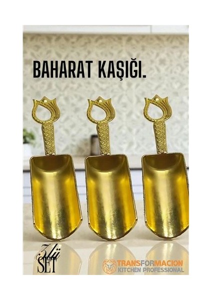 Baharat Kaşığı 3 Lü Set