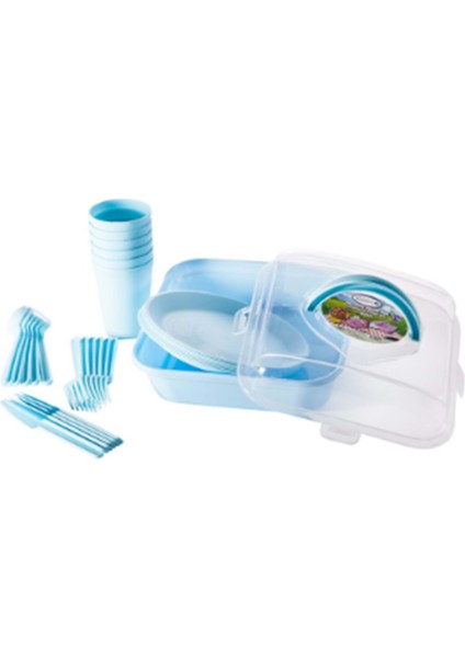 Vi̇olet Kari̇zma Pi̇kni̇k Seti̇ 6li 0039