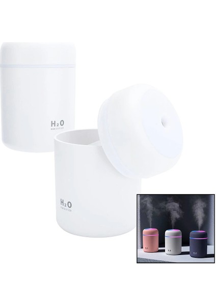 H2O Humudifier Hava Nemlendirici - Buhar Makine 400ML (5047)
