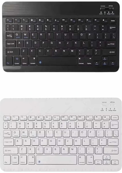 Uyumlu Kablosuz Bluetooth Şarj Edilebilir Mini Q Klavye fırsatları