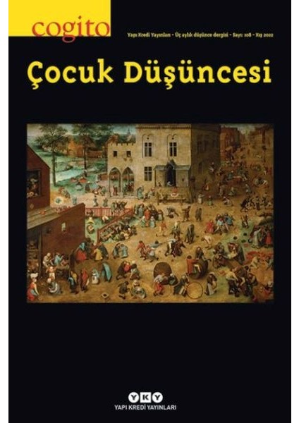 Cogito Dergisi Sayı: 108 Çocuk Düşüncesi
