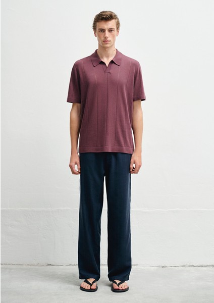 Mor Triko Polo 0710369-70260