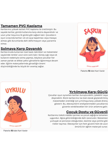 Çocuklar Için Duygu Tanıma Kartları fırsatları