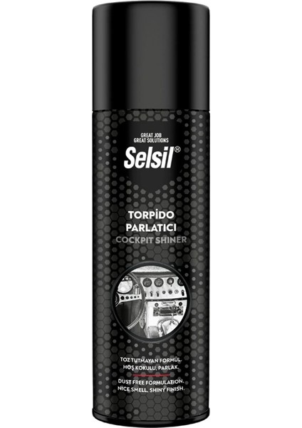 Oto - Araç Torpido Parlatıcı Sprey 200ML Hoş Kokulu - Parlak - Toz Tutmayan Formül (5047)