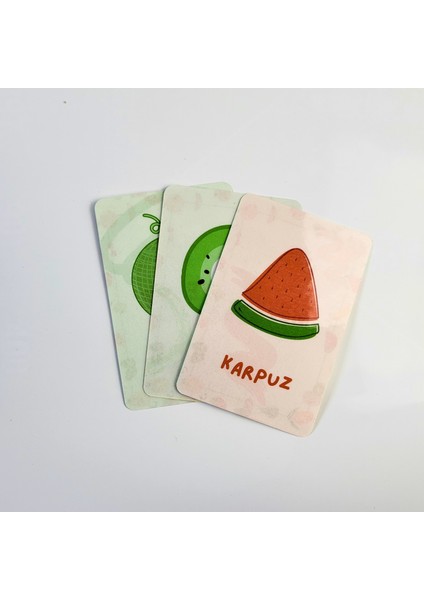 Eğitici Meyve Sebze Kart Seti – Okul Öncesi Öğrenme fiyatları