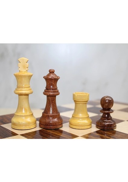 Mıknatıs Taşlı Ahşap Katlanabilir Kutulu Satranç Oyunu 40 cm G225 ( Lisinya ) fırsatları