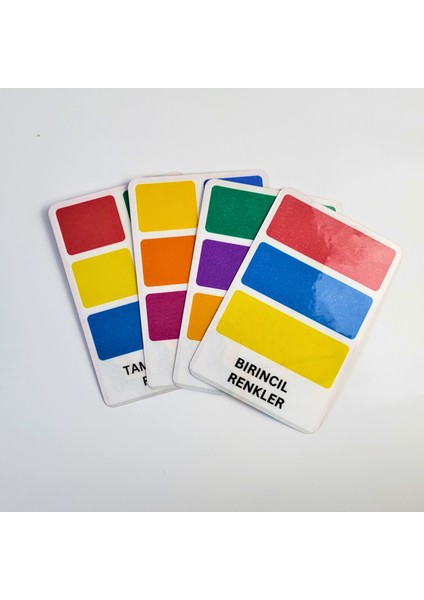 Eğitici Renk Kart Seti – Okul Öncesi Öğrenme fiyatları