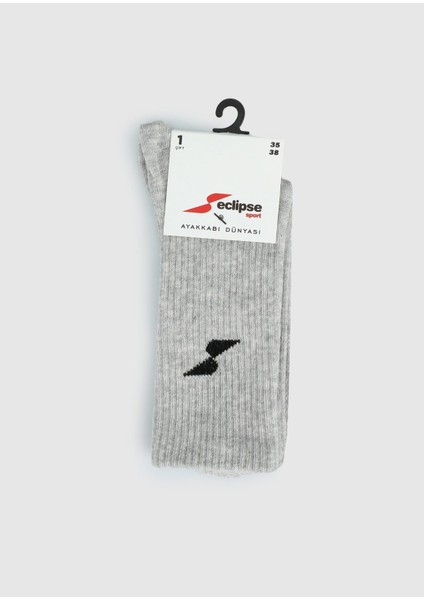 Gri Eclipse Sport ES003 Uzun Gri Çorap modelleri