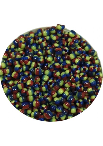 Dökme Cam Kum Boncuk (11/0) 2 mm - 20 Gram - Üç Renkli - BNC032 fiyatları
