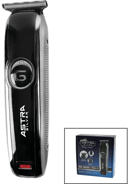 Saç Sakal Kesme - Traş Makinesi Fiş Şarjlı=led Gösterge 8 Saat ŞARJ=60DK.TAM Güç Kullanım RD-6050 (5047)