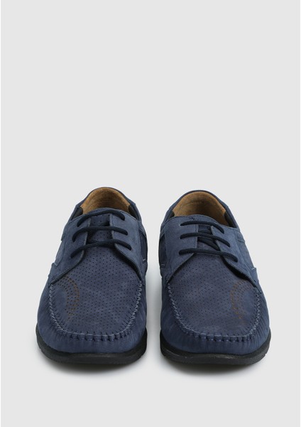 Lacivert Deri Erkek Ayakkabı modelleri