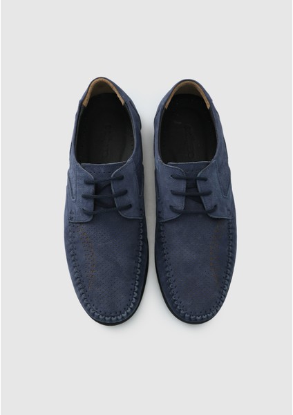 Lacivert Deri Erkek Ayakkabı indirimleri