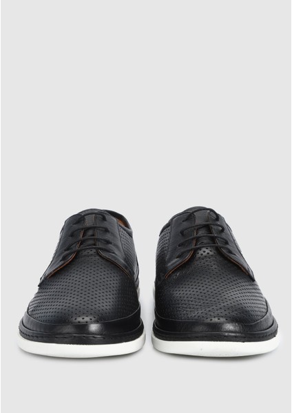 Siyah Deri Erkek Ayakkabı modelleri