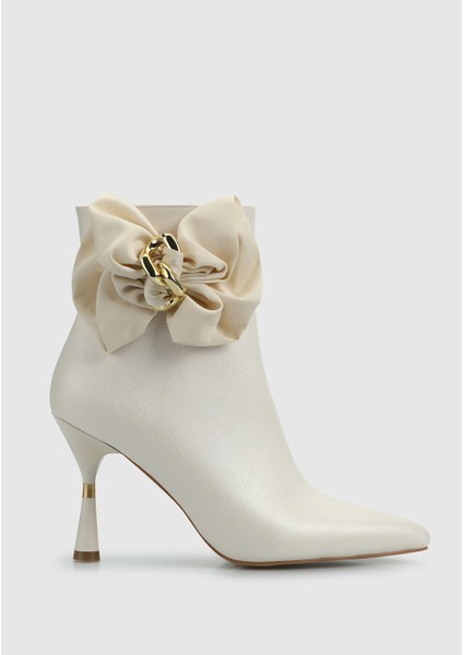 Bej Kadın Bootie